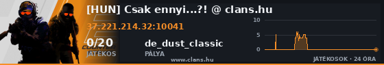 Clans.hu szerverbanner előnézete