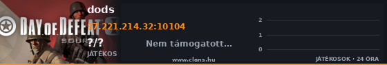 Clans.hu szerverbanner előnézete