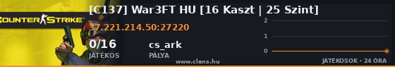 Clans.hu szerverbanner előnézete