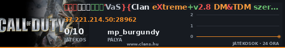 Clans.hu szerverbanner előnézete